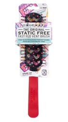 Cricket Static Free Fast Flo Vent Brush So Rad