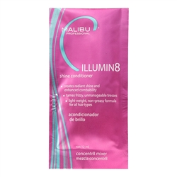 Malibu C ILLUMN8 Shine Conditioner Packet 6 Pack