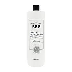 REF 10 Volume/3% Cream Developer Peroxide - 1000ml