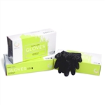 Black Disposable Gloves-Medium