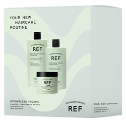 REF Haircare Routine Kit - Weightless Volume
