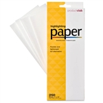 Product Club Highlighting Papers - 4" x 10" (250 ct)