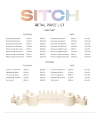 SITCH Retail Pricelist