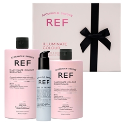 Illuminate Colour Shampoo, Conditioner & Leave In Treatment in a gift box